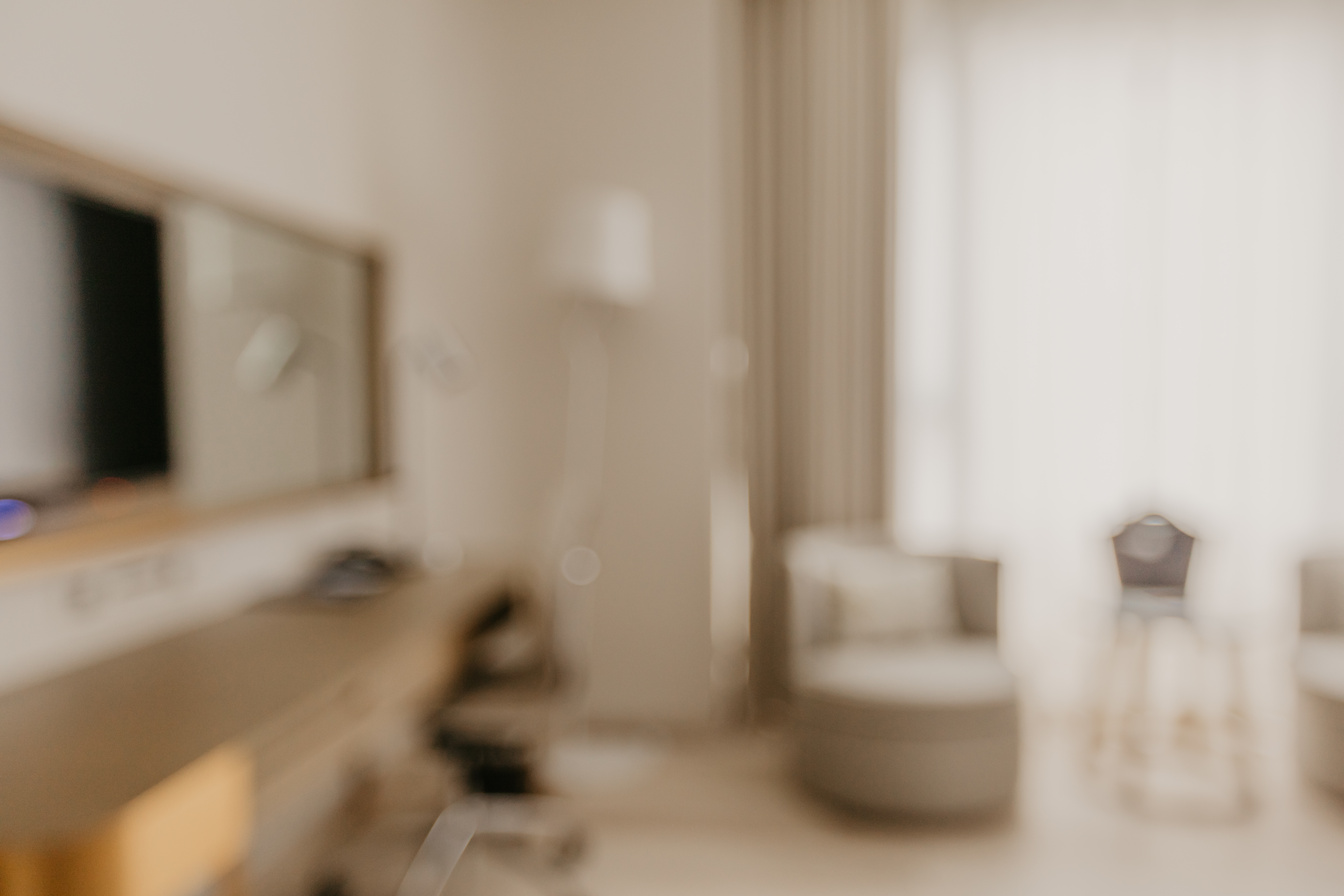 Blurred Room  Interior Bokeh Background - Image
